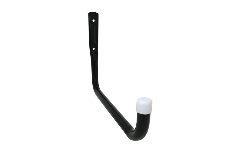 Shepherd Hardware 8091E Heavy Duty Steel 10-Inch Garage Storage Utility Hooks, 4 Pack, Black - Image 1